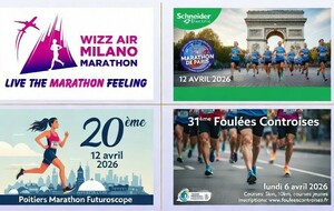 Résultats Running de la semaine du 06 au 12 avril 2026