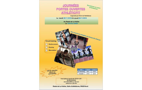 Portes ouvertes AthéticFit : Venez essayer !