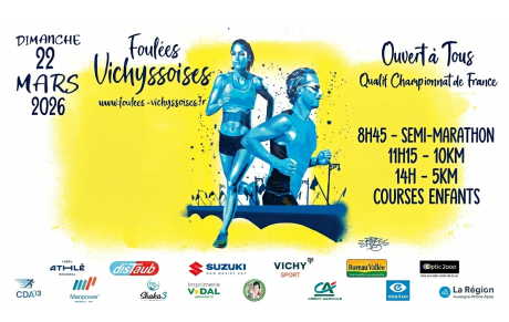 Résultats Running du week-end 21/22 mars 2026